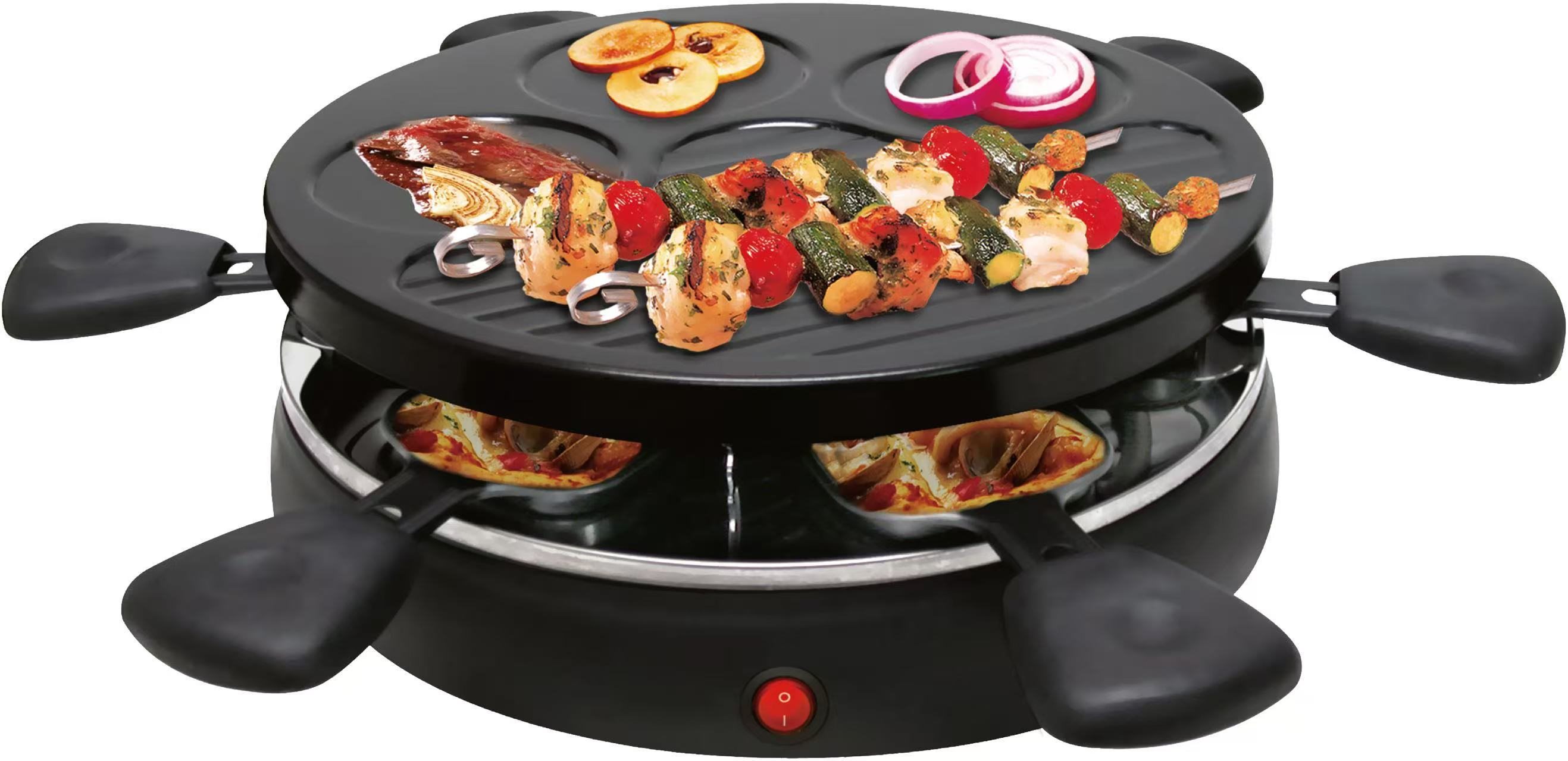 Electric grill pan